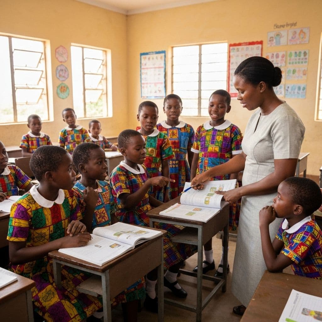 Bildung für alle - Schulprojekt in Ghana
