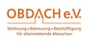 OBDACH e.V. Wohnung+Betreuung+Beschäftigung für alleinstehende Menschen Logo