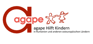agape e.V. – Ökumenische Initiative zur Unterstützung behinderter und benachteiligter Menschen in Rumänien und anderen osteuropäischen Ländern – Logo