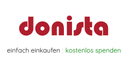 donista - einfach einkaufen & kostenlos spenden Logo